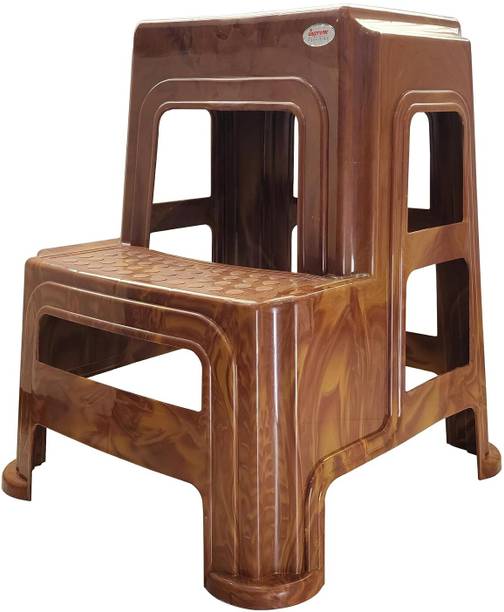 COMFORT Creation 2-Step HeavyDuty Plastic Multi Purpose Stool for Home,Office & Kitchen Use Stool