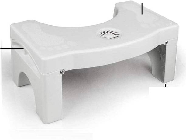 JASHKI ENTERPRISE Folding Squatting Toilet Stool Plastic Non-Slip Bathroom Stools Toilet Stool Bathroom Stool