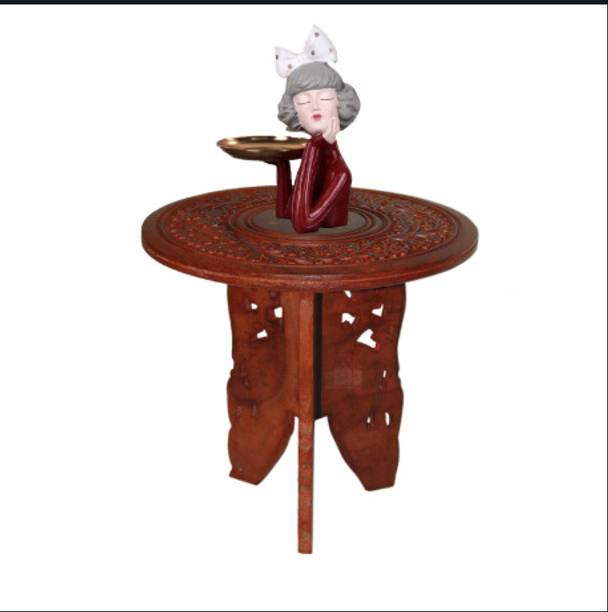 SIENTERPRISES SI Enterprices Wooden Side Table Living & Bedroom Stool