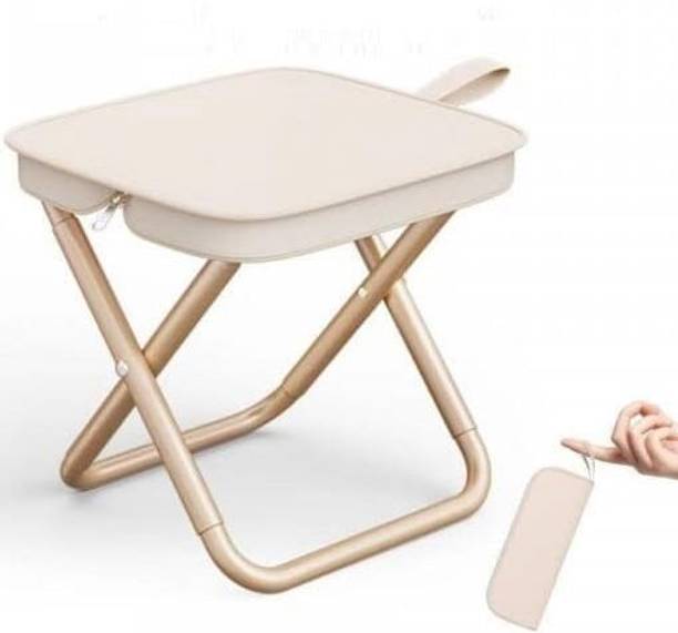 BLURISM Mini Camping Chair, Fishing Stool, Collapsible Portable Chair for Outdoor Outdoor & Cafeteria Stool