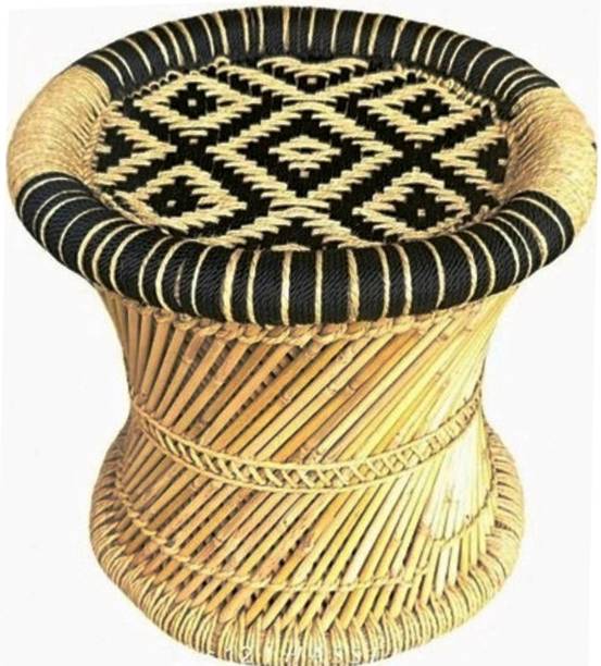 BHOOMI ENTERPRISES KK Rajasthani Shahi Mudda Outdoor & Cafeteria Stool