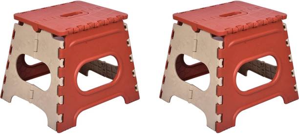 Omniversal 12 Inches Super Strong Folding Stool for Adults and Kids, Kitchen Stepping Stool Stool