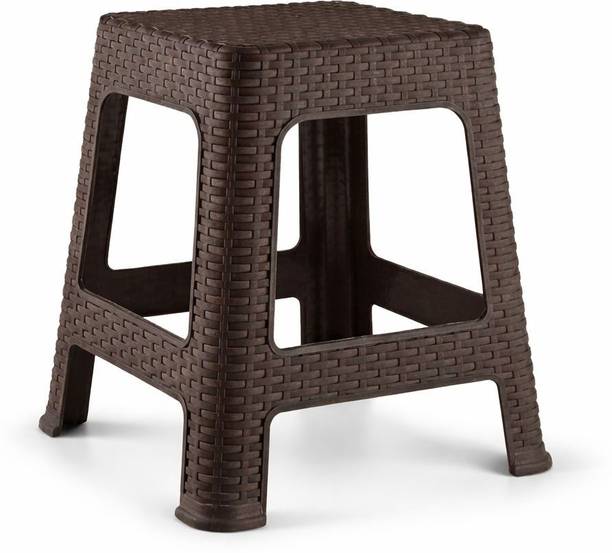 RUDRAKSH Plastic Sitting Stool for Bedroom, Kitchen, Living Room, Bedroom, Office Use Living & Bedroom Stool