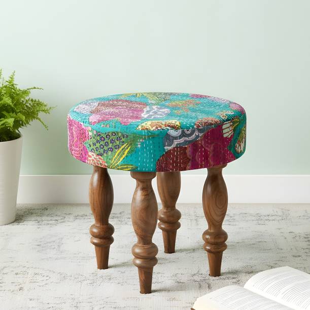 Flipkart Perfect Homes Solid Wood Standard Ottoman