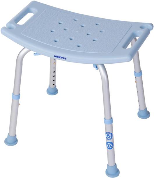 MEXPLE Xera20 Adjustable Shower Bath with Anti-Slip Rubber Bathroom Stool