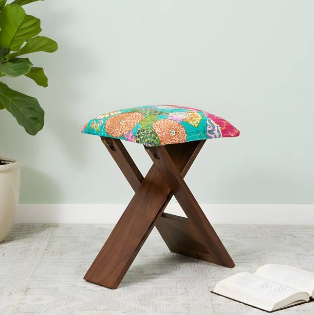 Flipkart Perfect Homes Solid Wood Standard Ottoman