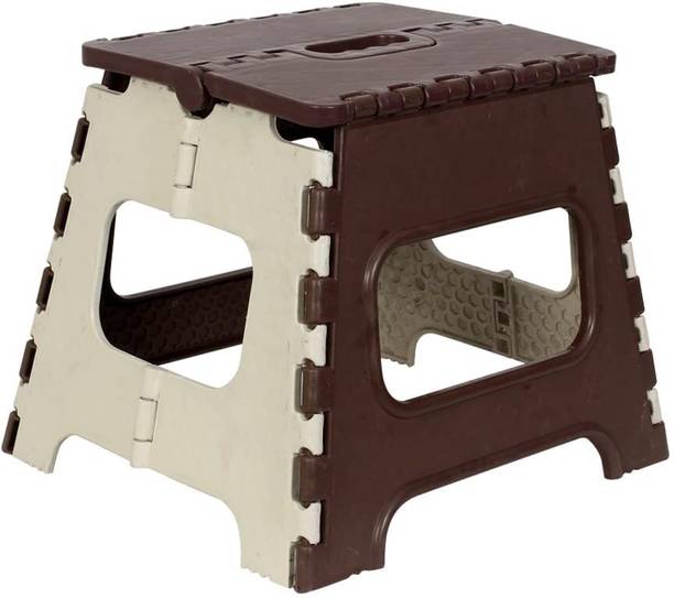 PRARIKSH UNICORN 12 inch Plastic Foldable Space Saving Stool Suitable for Adults and Kids Hospital/Clinic Stool