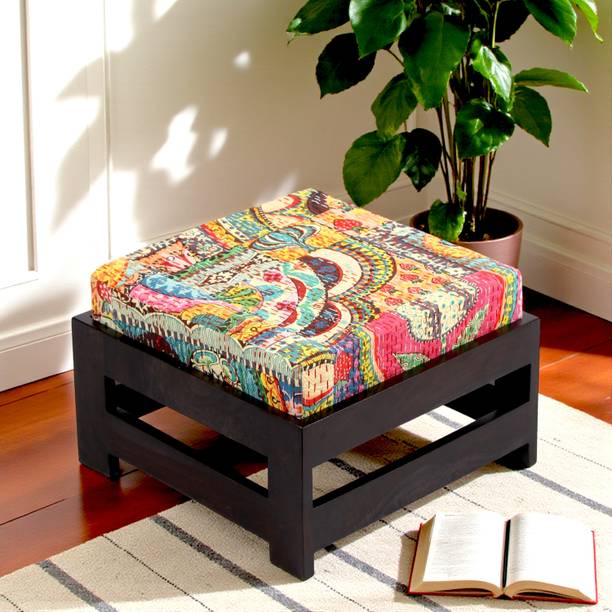 Flipkart Perfect Homes Solid Wood Standard Ottoman