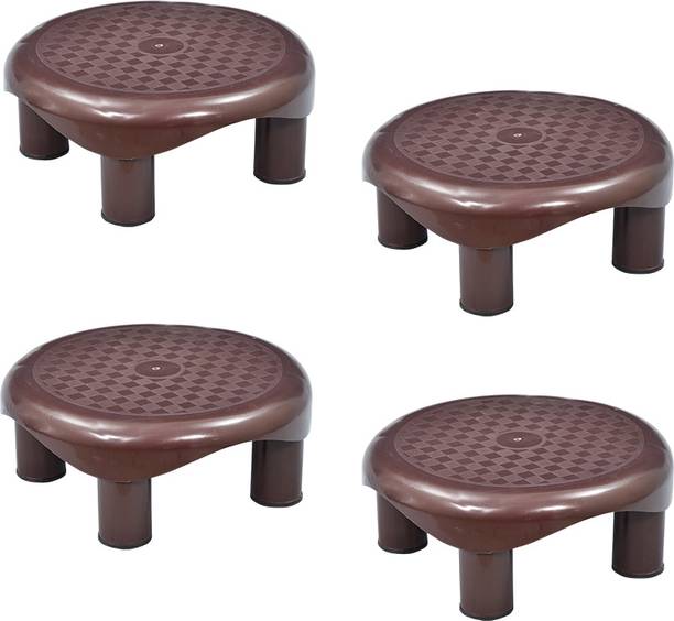 swagath furniture Bathroom Stool/Plastic Stool for Bathroom Pack of 4 Bathroom Stool