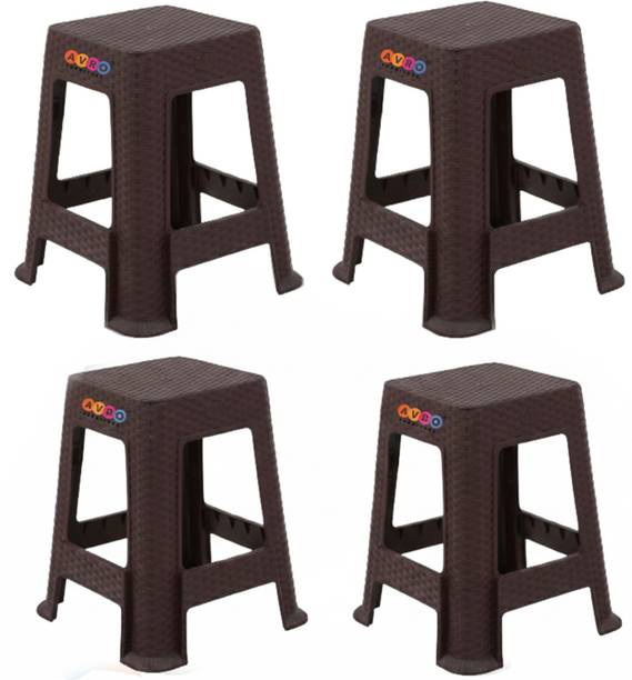 AVRO furniture AVRO Rattan Stool For Outdoor & Indoor sitting Living & Bedroom Stool