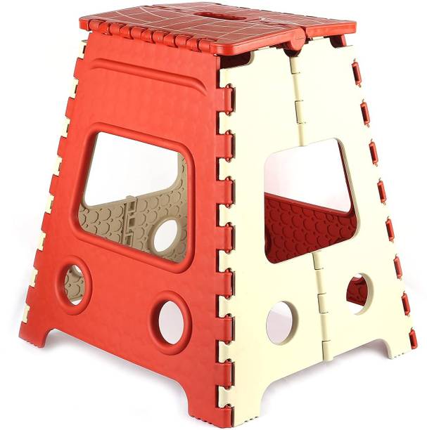 A to Z Hub 18 Inch Folding Step Stool,Super Strong Foldable Stool for Adults & Kids, Stool