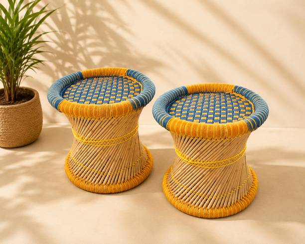 LXM 22-ORANGE-BLUE Outdoor & Cafeteria Stool