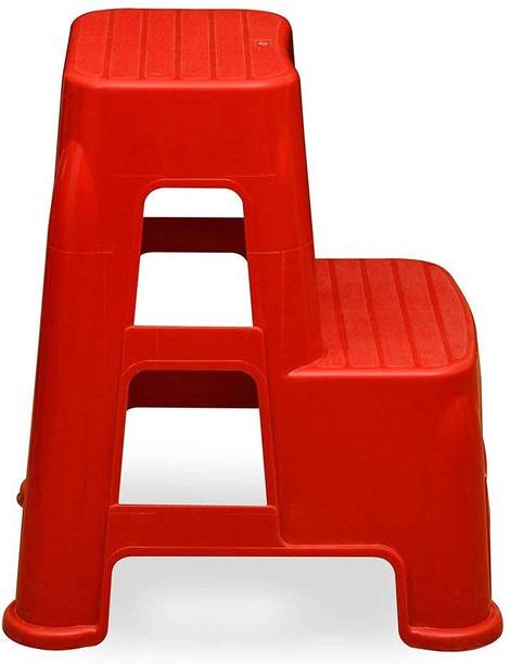 Nilkamal STURDY STEP STOOL RED STL21 Living & Bedroom Stool