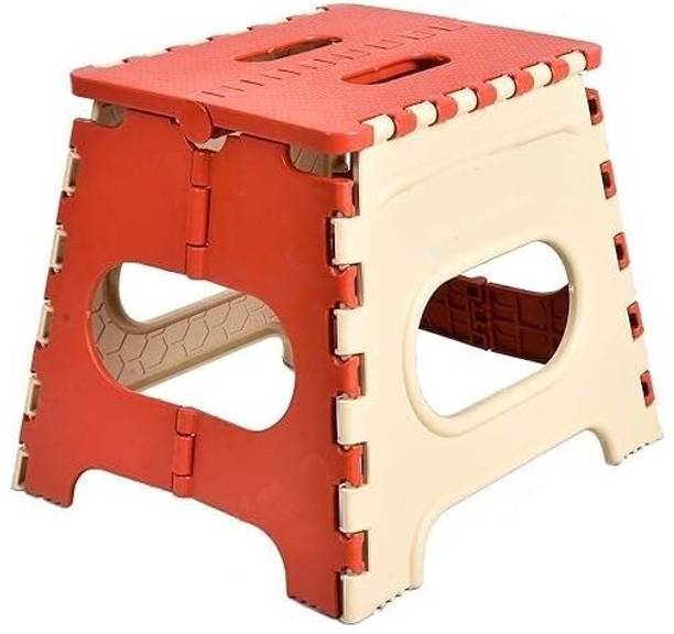 A to Z Hub 12 Inch Super Strong Folding Stool to Support Adults and Safe Enough for Kids. Stool
