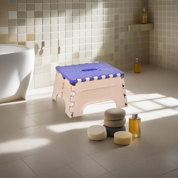 Sorath Plastic Small Folding Step Stool Super Strong Foldable Stool for Adults & kids Bathroom Stool