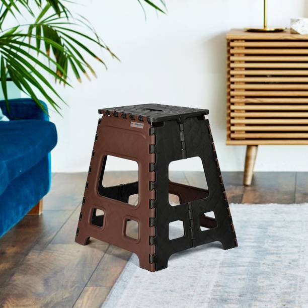 HOMESTIC Collapsible Stool Outdoor-Fishing-Gardening-Travel|Large|Brown & Black Stool