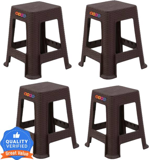 AVRO furniture AVRO Rattan Stool For Outdoor & Indoor sitting Living & Bedroom Stool