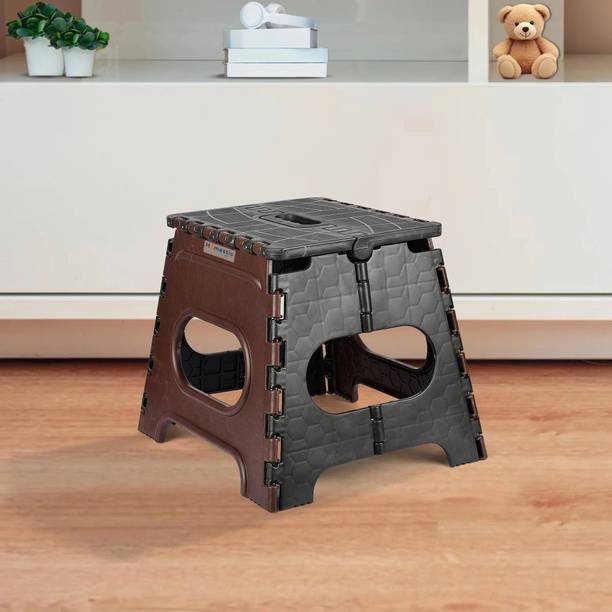 HOMESTIC Collapsible Stool Outdoor-Fishing-Gardening-Travel|Small|Brown & Black Stool