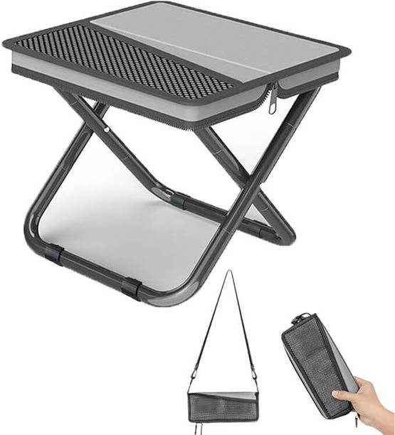 PRISO Foldable Camping Stool, Oxford Cloth Seat Shoulder Bag Camp Stool