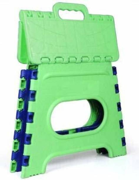 MEZIRE 12 " Super Strong Folding Step Stool for Adults & Kids Living & Bedroom Stool