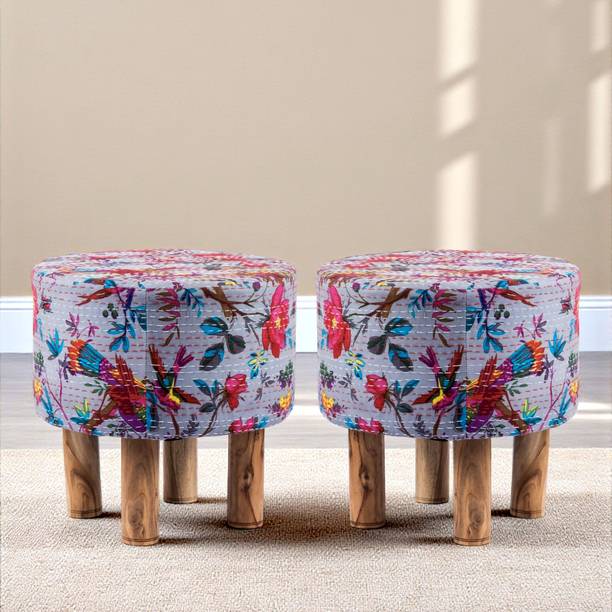 Flipkart Perfect Homes Solid Wood Standard Ottoman