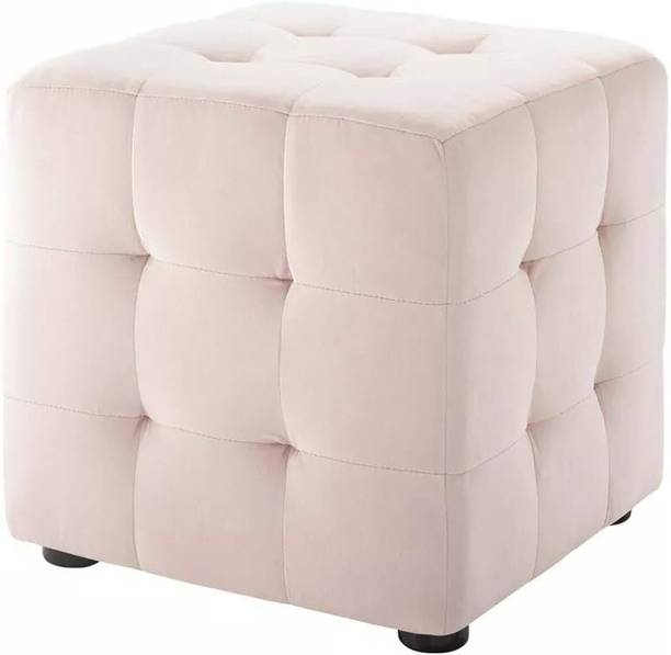 art export Ottoman Pouffes Sitting Mudda Puffy Stool Dressing Table Pouf Sqaure Footstool Living & Bedroom Stool