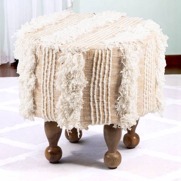 Flipkart Perfect Homes Solid Wood Standard Ottoman