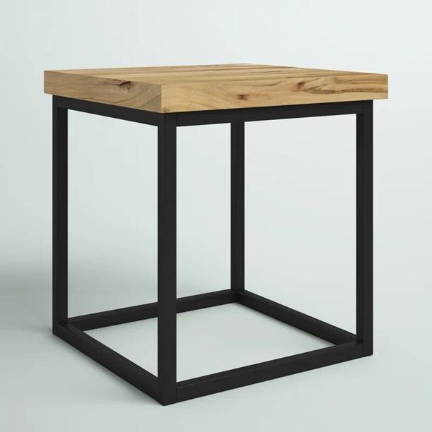 DearOrdane Store Antique Wooden Fold-able Coffee Table Natural Wood 12" Stool
