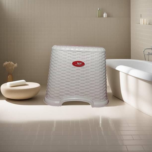 KFH Anti Skid Design Plastic Stool for Bathroom/Kitchen Bathroom Stool