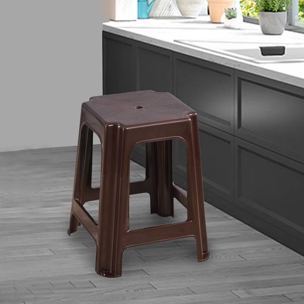 swagath furniture Palstic square stool Outdoor & Cafeteria Stool