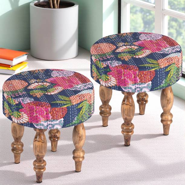Flipkart Perfect Homes Solid Wood Standard Ottoman