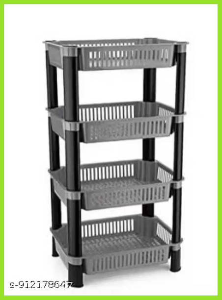 Pipasa Plastic 4 Layer Plastic Kitchen Stand for storage 159 Storage Basket