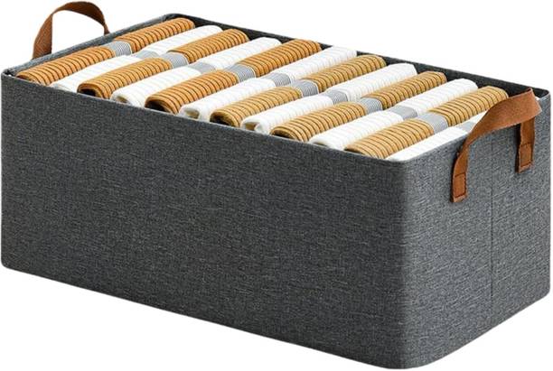 PalD Wardrobe Clothes Organizer Collapsible Fabric Storage Cubes for Sweater,Blanket Polyester Collapsible Wardrobe