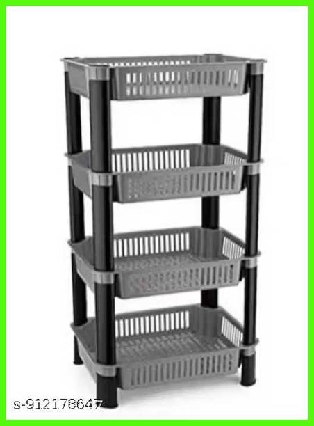 Pipasa Plastic 4 Layer Plastic Kitchen Stand for storage 165 Storage Basket