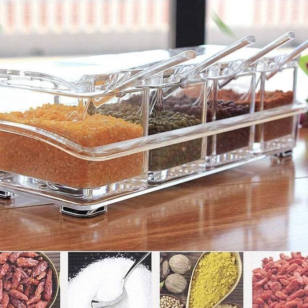 La neelja Dish Drainer Kitchen Rack Plastic Spice Rack