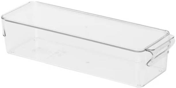 IKEA Digital Shoppy Storage box with lid for fridge, transparent, 32x10x8 cm 90572815 Storage Box