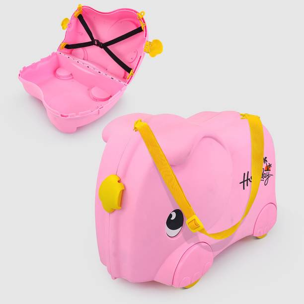 AlvexToys Toy Case for Kids, Baby Ride-On/Portable Travel Case for Toddlers Storage Box