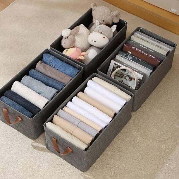 NPU 30 L Grey Laundry Stool/Storage