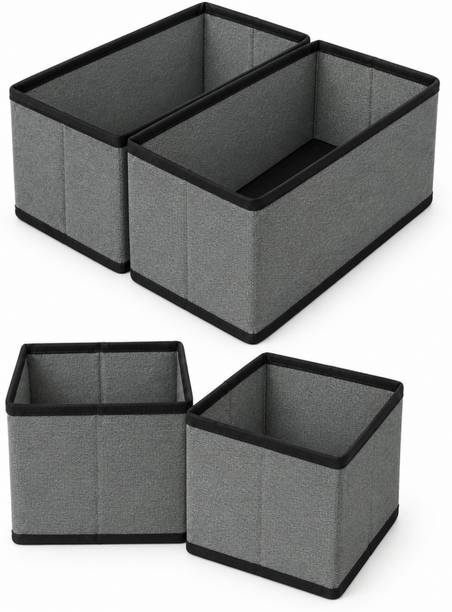 sopent Foldable Drawer Organiser for Innerwear & Clothes, Wardrobe Almirah Storage Box
