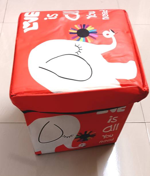 Marvino Foldable Cloth Storage ORANGE COLOR Storage Box