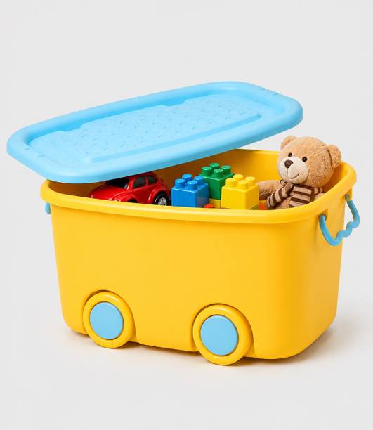SWEES CROWN Kids Toy Stroage Box - Yellow Storage Box