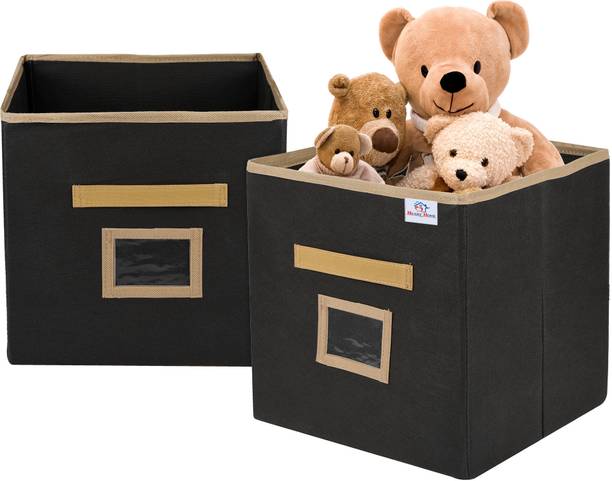 Heart Home Plain Square for Clothes-Books-Toys Storage Box