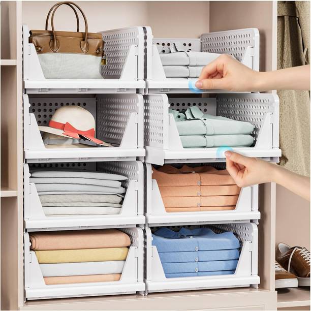 Aliens Clothes Storage Rack, Wardrobe, Stackable & Foldable Closet Organizer Drawer Storage Box