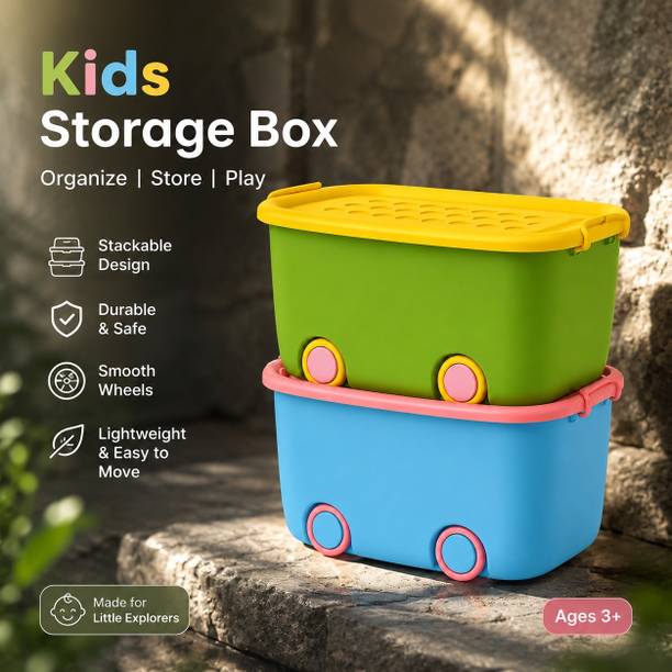 Vylver KIDS-STORAGE-BOX PACK OF 2 Storage Box