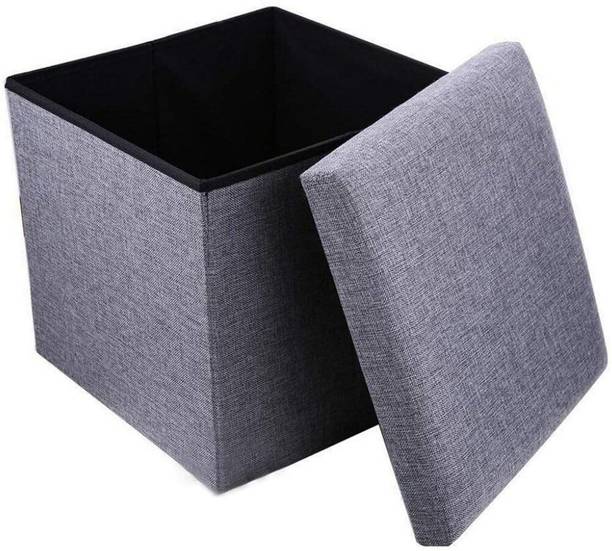 JOYGESTURE Multipurpose Foldable Storage Bins Clothes, Books, Laundry Living & Bedroom Stool