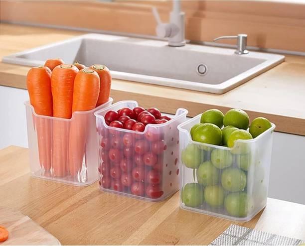 AK10ZONE Plastic Fridge Container  - 1200 ml