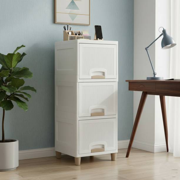 MAXTID Layer Foldable Cabinet Wardrobe Organizer Plastic Free Standing Cabinet