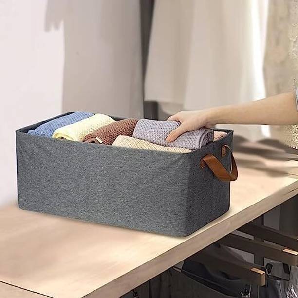 NKPR 30 L Grey Laundry Stool/Storage