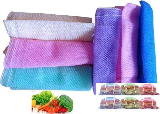 Imegaz ImegaZ Mesh Storage Bags , Net Pouches for Storage of Fruits,Vegetables Microfibre Storage Pouch
