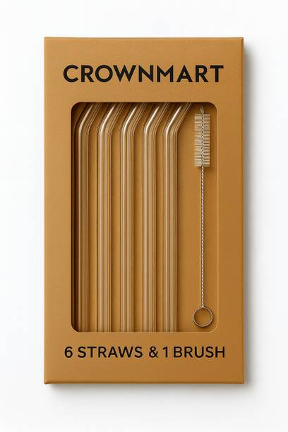 crownmart Bendable Drinking Straw